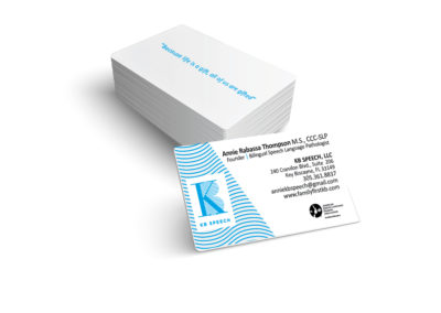 KB Speech Business Cards